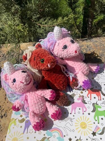 советские игрушки: Вязанные игрушки ручной работы.цены от 15 до 50Азн.разные игрушки — 4