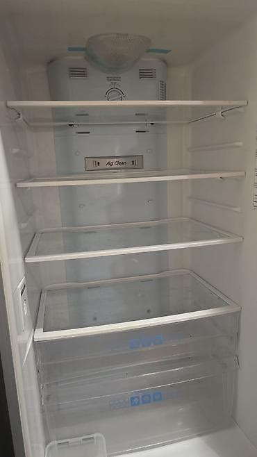 sharp soyuducu servis: İşlənmiş 2 qapılı Panasonic Soyuducu Satılır, rəng - Gümüşü, Dolab içi — 3