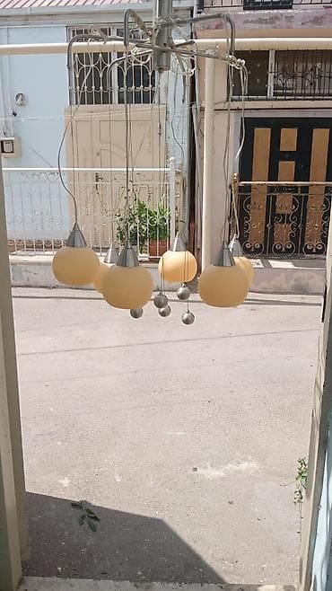 Çılçıraq, 5 lampa, Metal — 2
