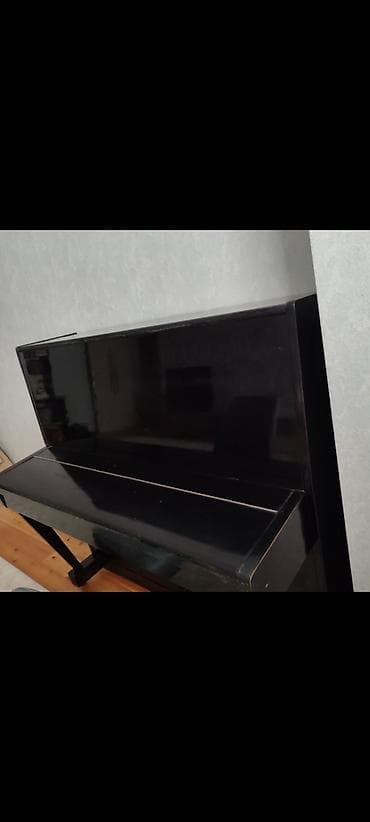 Saz: Upright pianino – klassik qara korpuslu, parlaq lak örtüklü. Standart — 2