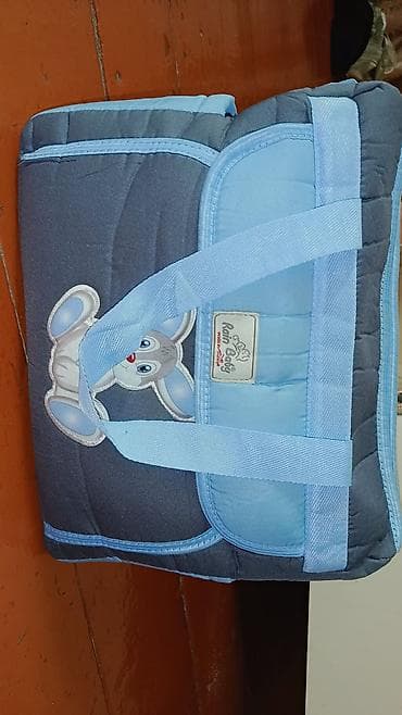 uşaq üçün geyimlər: Uşaq üçün daşınan qucaq/süpürgə tipli yataq dəsti - Brend: Rain Baby — 1