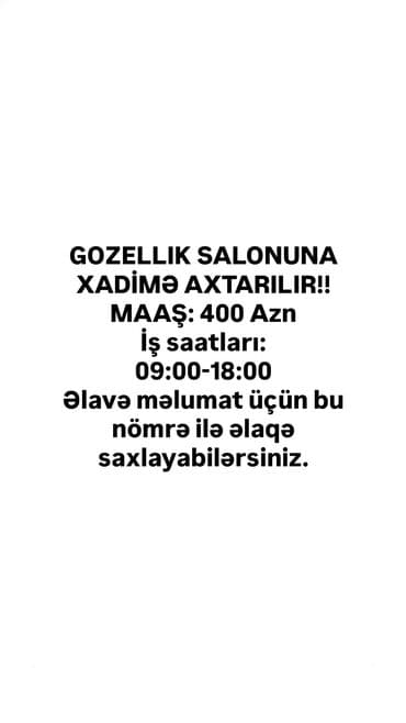 qelyançı: Salon adi New estetik — 1