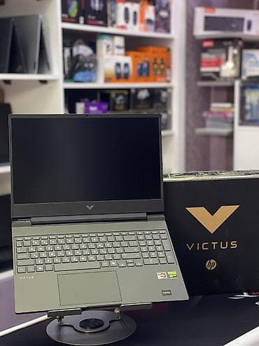 prosessor: Yeni HP Victus, 15.6 ", AMD Ryzen 7, 512 GB, Ünvandan götürmə, Ödənişli çatdırılma, Rayonlara çatdırılma — 1