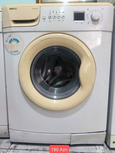 arçelik paltar yuyan: Paltaryuyan maşın Beko, 6 kq, Avtomat, Qurutmasız, Kredit yoxdur — 1