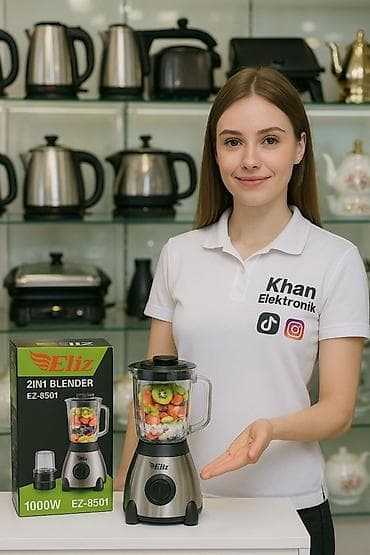 ноутбуки бу: Eliz 2in1 blenderi, meyvə şirələri hazırlamaq və müxtəlif ərzaqları — 1