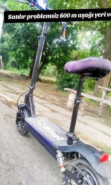 самокат электрический: Elektrik skuter – Wingz markalı Xüsusiyyətlər: - Oturacaqlı model — 2