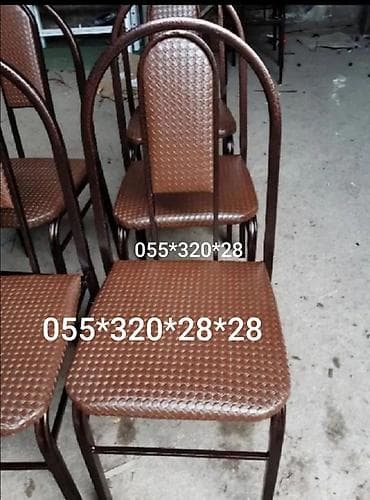 maşın satışı: Kafe və restoranlar üçün 4 nəfərlik 6 nəfərlik 8 nəfərlik stul və — 4