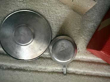 can desmali: Fincanlar, rəng - Qızılı, Metal, 1 əd, 200 ml, SSRİ — 4