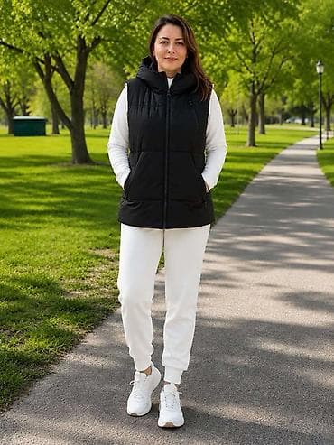 Jilet, L, XL, rəng - Qara — 1