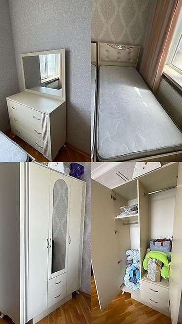 lovhe: Oğlan və qız üçün, İşlənmiş, Təknəfərlik çarpayı — 1