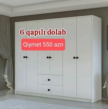 tek adamliq kravatlar: Düz dolab, Yataq otağı üçün, Paltar üçün, Açılan, Quraşdırıla bilən, 5 qapı — 1