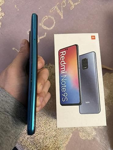 panasonic telefon: Redmi Note 9S, 128 GB, rəng - Mavi, İki sim kartlı — 1