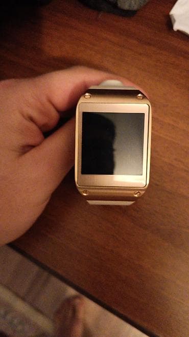 qlzll: Smart saat, Samsung, Kamera, rəng - Qızılı — 2