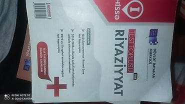 Riyaziyyat 1 hisse toplu2018