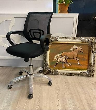 gamer kreslo: Yeni, Təkərli, Qolları tənzimlənmir, Süni dəri — 2