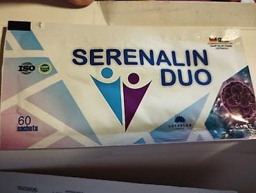 Vitaminlər və BAƏ: SERENALIN DUO – 60 paket Məhsul növü: toz şəklində paketlər (sachets) — 1