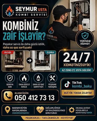 modeli: Kombi modelinden asli olmayaraq bütün kombi, isti su prablemlerinin — 1