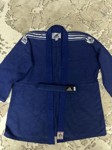 Digər kişi geyimləri: Adidas cüdo geyimi (judogi) – göy rəng - Brend və model: Adidas, IJF — 1