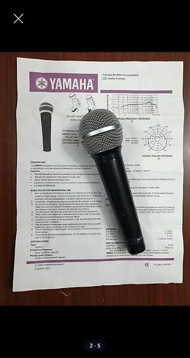 Audio: Mikrofon Yamaha — 2