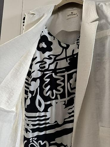 dest geyimler: Brend: Samsara Məhsul: Qadın geyim dəsti – qolsuz midi don + yüngül — 3
