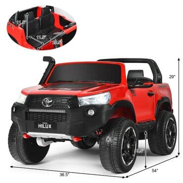basanoşkalar 2023: 2023 YepYeni Uşaq maşını 12V 10 amper Böyük Toyota Hilux Lisenziyalı — 5