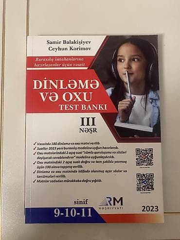 Məhsul: “Dinləmə və Oxu – Test Bankı” (III nəşr) Müəlliflər: Samir
