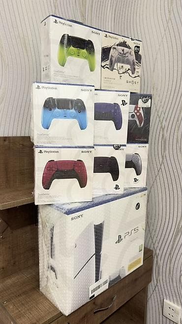 playstation 5 satış: Məhsul: Sony PlayStation 5 slim 1tb (PS5) və DualSense idarəetmə — 4