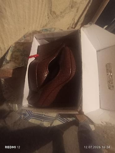 deri salvar: Red Rose brendi qadın ayaqqabısı - Model: Klassik balerina/loafer — 2