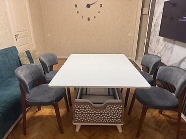 Jurnal masası, Transformer, MDF, Kvadrat masa — 2