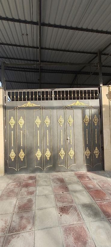 darvaza ikinci əl: İşlənmiş Dəmir Həyət darvazası, Yana açılan, 4 m, Mexaniki, Qapı ilə, rəng - Qəhvəyi, Kredit yoxdur, Ödənişli quraşdırma, Ünvandan götürmə — 2