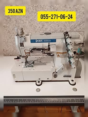 qoz ceken masin: DOIT sənaye tikiş maşınları dəsti 1) DOIT Interlock (örtük tikişi) — 1