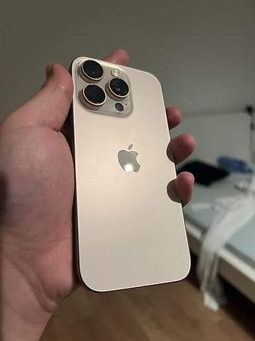 iphone 16 baki: IPhone 16 Pro, Qızılı, Face ID — 1