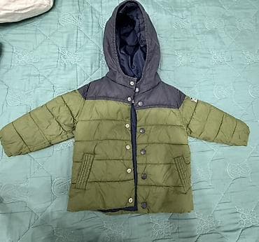 Uşaq üçün qışlıq şişmə gödəkçə - Ölçü: təxminən 1–3 yaş arası uşaqlar