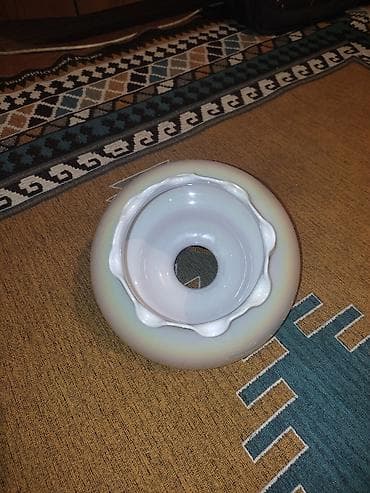 Декор и интерьер: Şüşə lampa plafofu (abajur qapağı) - Material: qalın şüşə - — 1