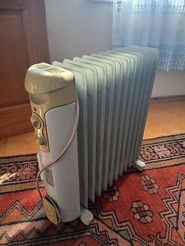 Pitiminutkalar: Yağ radiatori – elektrikli, 11 seksiyalı Xüsusiyyətlər: - Yağla — 3