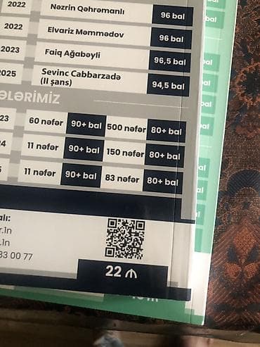 Məhsul: Master Nr 1 Tədris Mərkəzi nəşrləri – Magistratura/Sınaq və