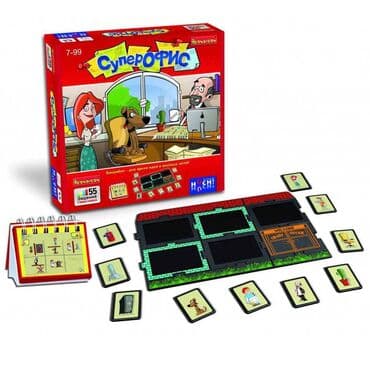 nərd taxta: Логическая игра-головоломка "Супер Офис" (Bondibon) на возраст от — 1