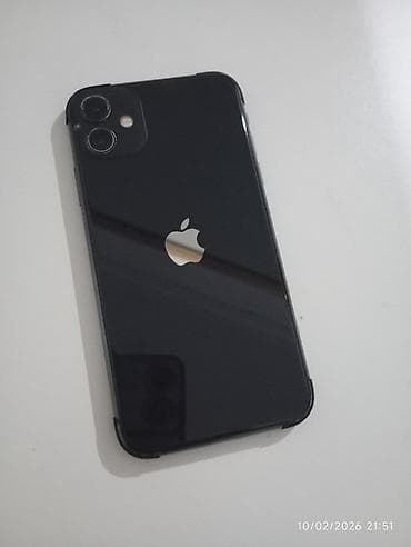 iphone xs qara: IPhone 11, 64 GB, Qara, Simsiz şarj — 2