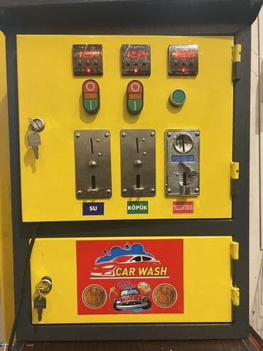 трансбой для автомойки: Avtomobil yuma üçün sikkə ilə işləyən avtomat cihaz - Funksiyalar — 1