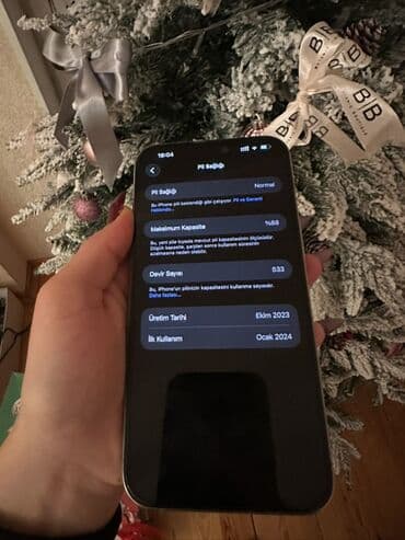 ucuz iphone 15: IPhone 15 Pro Max, 512 GB, Natural Titanium, Face ID — 2