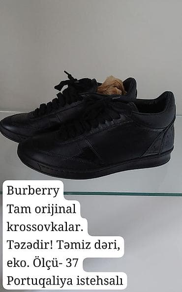 Burberry, Размер: 37, цвет - Черный, Новый
