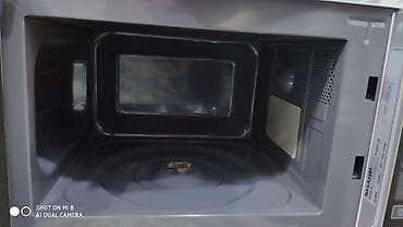 Mikrodalğalı soba Sharp, Ayrıca dayanan, Mikrodalğalar ilə, rəng - Boz, Yeni — 3