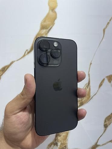 IPhone 14 Pro, 128 GB, Qara, Face ID lalafo.az -da IPhone 14 Pro, 128 GB, Qara, Face ID