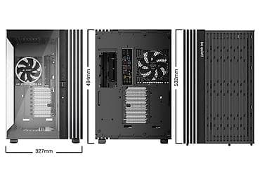 Жёсткие диски (HDD): Be Quiet! Light Base 900 FX BGW71 – Premium RGB və panorama dizaynlı — 2