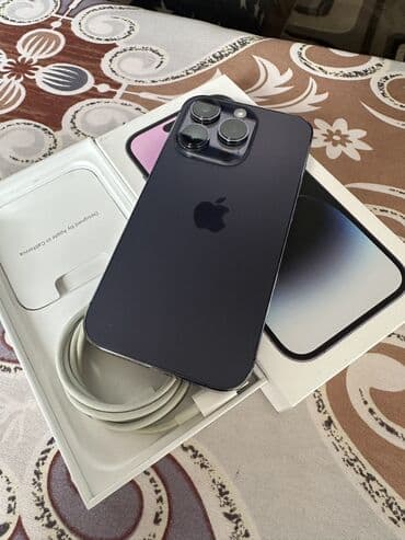 iphone 15 pro max: IPhone 14 Pro, 256 GB, Deep Purple, Face ID — 2