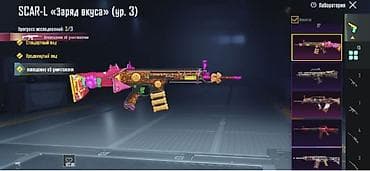 PUBG Mobile oyun hesabı – nadir laboratoriya silahları və skinlər — 7