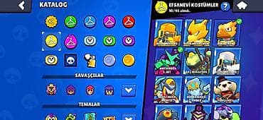 99 masin: Brawl Stars oyun hesabı – tam kolleksiya və yüksək səviyyəli — 2