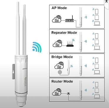 modem ev interneti: MODEM üçün WIFI uzadıcı( 300 metrə qədər) REPİTOR "COMFAST AC1200 — 5