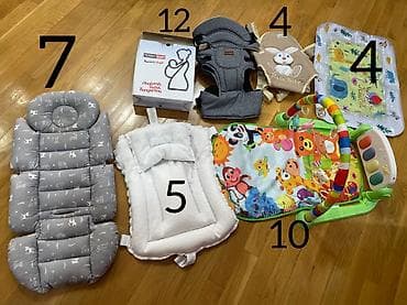 Uşaq üçün komplekt aksessuar və oyuncaqlar - Çıxarılan başlıq yastığı