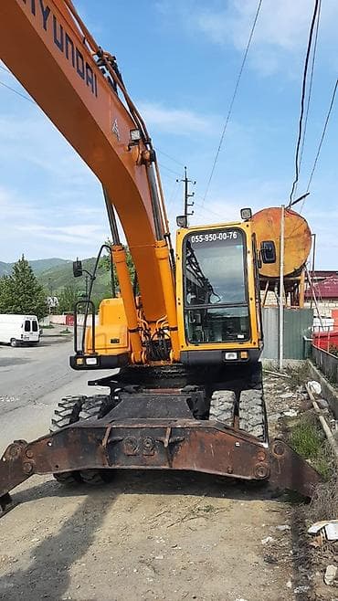 traktor tekeri: Hyundai 200W-7 təkərli ekskavator - Brend/model: HYUNDAI 200W-7 - — 6